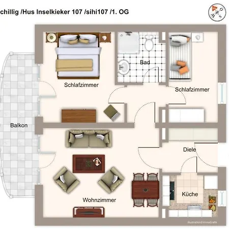 Hus Inselkieker Hus Inselkieker 107 Schillig